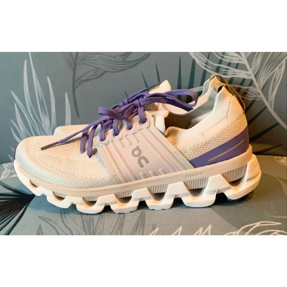 NEW ON Cloudswift 3 White Blueberry Running Sneakers Gym Shoes women’s 7